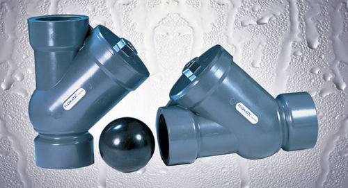 Ball check valve - 208T - Flomatic - threaded / PVC / anti-corrosion