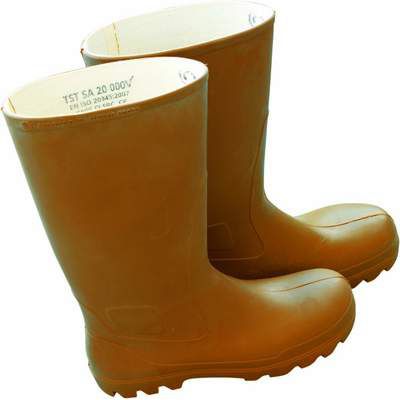 Outdoor activity safety boots - R1311T series - DERANCOURT - anti-perforation / insulated / rubber