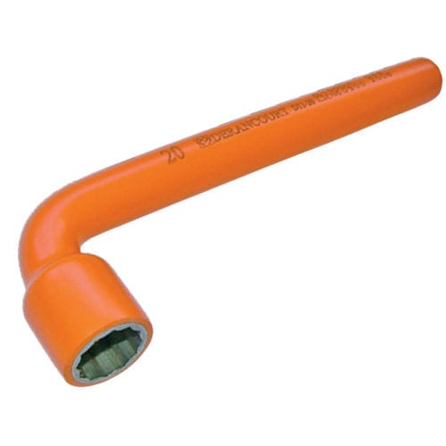 Insulated angled socket wrench - D11  - DERANCOURT