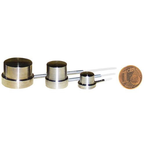 Tension/compression load cell - 8402 - burster präzisionsmesstechnik gmbh & co kg - button type / strain gauge / stainless steel