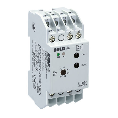 AC network insulation monitor - IL 5880 - DOLD - DIN rail / for generators