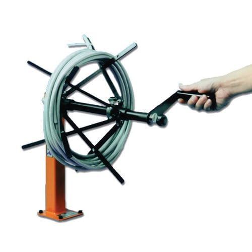 Hand crank dereeler - CW10 - The Eraser Company - cable / for wires / for general purposes