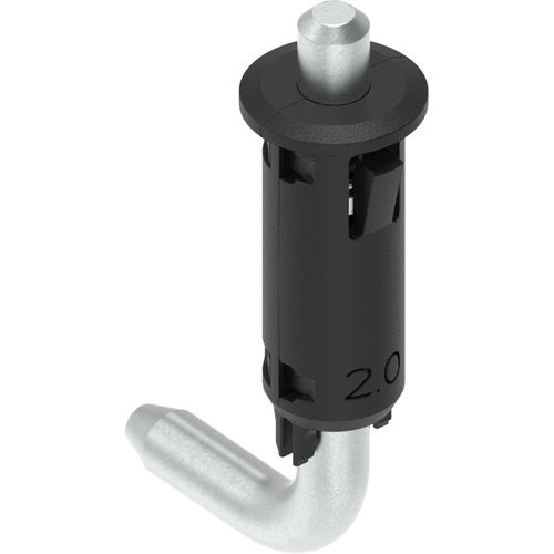 Concealed hinge - 1117-U6-02 - EMKA Beschlagteile GmbH & Co. KG - polyamide / zinc-coated steel / weld-on