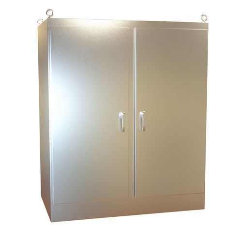 Panel enclosure - HN4 FSTD SS Series - Hammond - floor-standing / rectangular / stainless steel