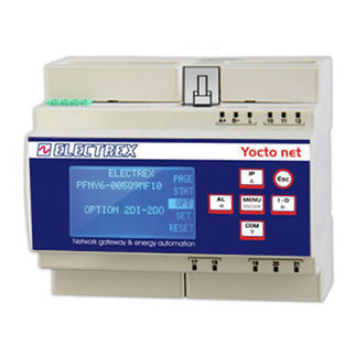 Telemetry gateway - PFNY6-005D9-110 YOCTO NET D6 WEB LOG 8 - ELECTREX - industrial / communication / serial