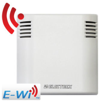 Relative humidity and temperature sensor - PFATDHI-0BW DECA - ELECTREX - wall-mount / radio / 12VDC