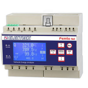 Monitoring analyzer - PFN66-EH709-0M0 FEMTO ECT RJ45 D6 H - ELECTREX - for electrical networks / AC energy network / industrial