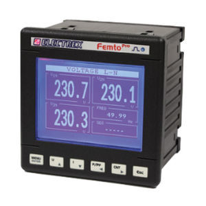 Electrical network analyzer - FEMTO PRO 96 F - ELECTREX - 3-phase electrical networks / for single-phase electrical networks / power