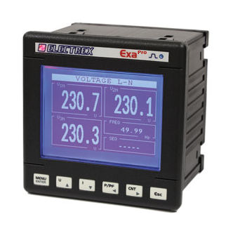 Monitoring analyzer - PFAE9-1B102-EM0 EXA PRO 96 5A - ELECTREX - for power plants / industrial / power quality