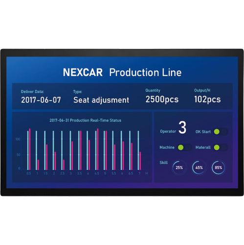 23.8" panel PC - XPPC 24-100 - NEXCOM International Co., Ltd - TFT LCD / LED backlight / PCAP capacitive touch screen