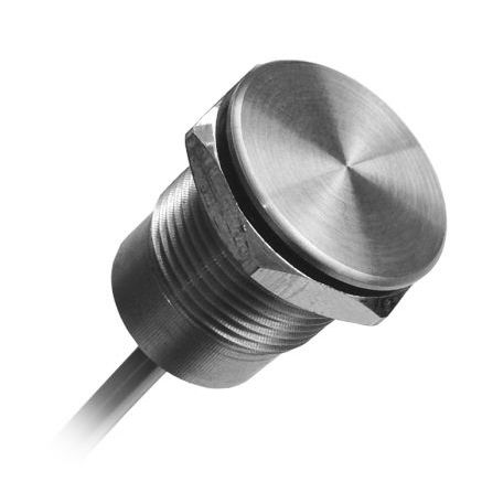 Piezo switch - MPZ series - Bulgin Components - capacitive / single-pole / for harsh environments