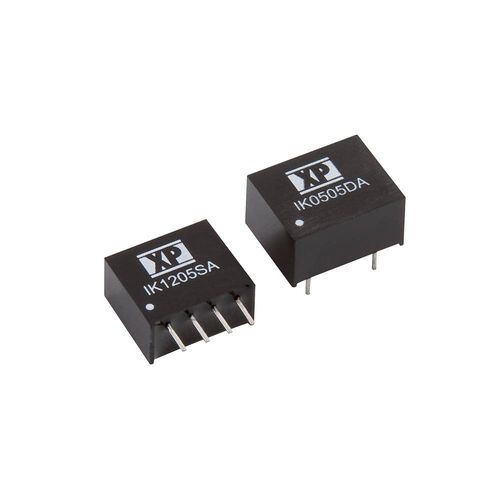 Unregulated DC-DC converter - IK series - XP Power - SIP-4 / printed circuit / DIP