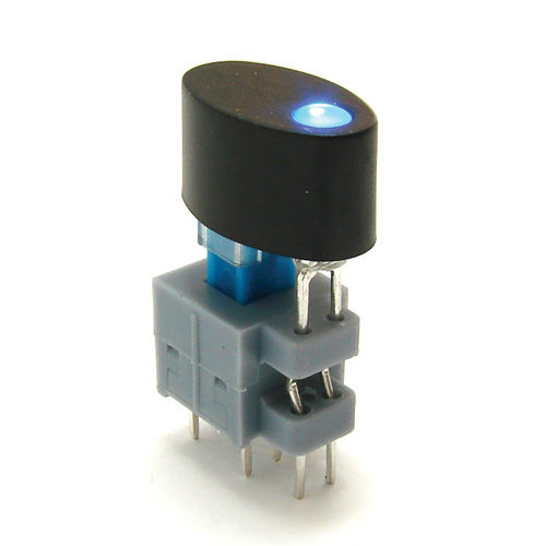 LED-illuminated push-button switch - TL2205 series - E-SWITCH - on/off / momentary