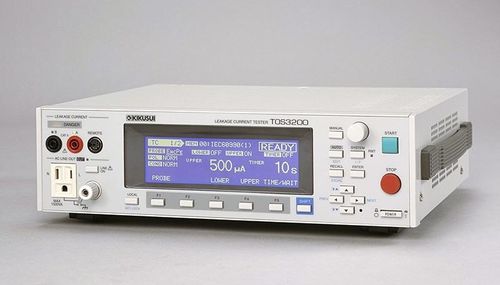 Leakage current tester - TOS3200 - Kikusui Electronics - cabling