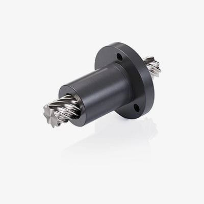 Trapezoidal lead screw - Eichenberger Gewinde - high-helix / technopolymer / bronze