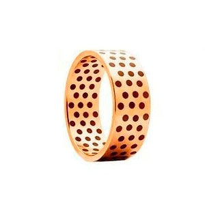 Cylindrical plain bearing - deva.glide® 06  - Federal-Mogul Deva GmbH - bronze / self-lubricating / corrosion-resistant