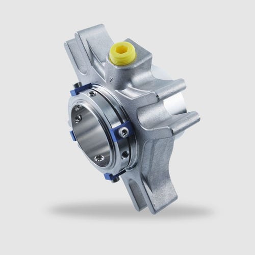 Cartridge mechanical seal - EagleBurgmann - pump / metal / steel