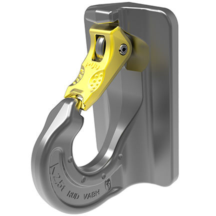Lifting hook - VABH-W - RUD - weld / forged / with safety latch