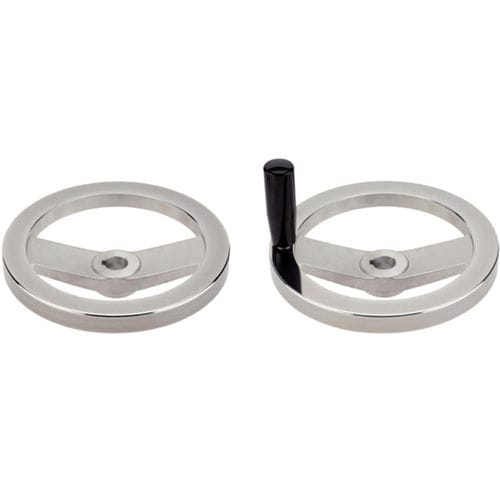 Operating handwheel - EH 24610. series - HALDER France - spoked / aluminum
