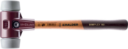 Impact mallet - EH 3003 series - HALDER France - plastic / rubber / wooden