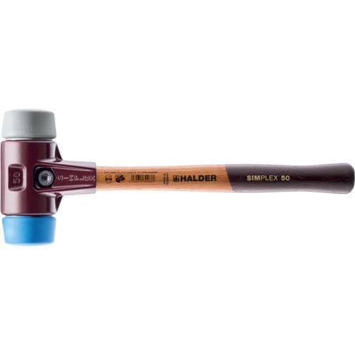 Impact mallet - EH 3013 series - HALDER France - rubber / wooden