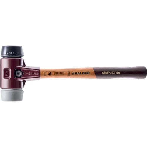 Impact mallet - EH 3023 series - HALDER France - rubber / wooden