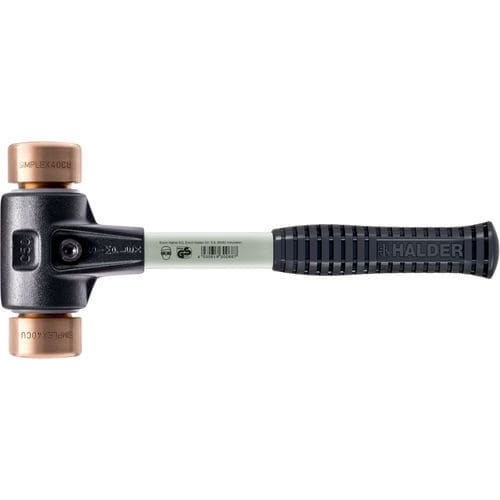 Impact mallet - EH 3704 series - HALDER France - copper
