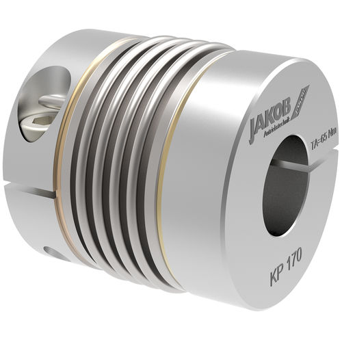 Torsionallyrigid flexible shaft coupling KP JAKOB Antriebstechnik GmbH industrial / metal