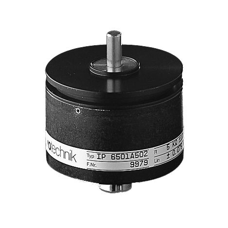 Rotary position sensor - IP-6000 series - Novotechnik - conductive plastic potentiometer / metal / IP65