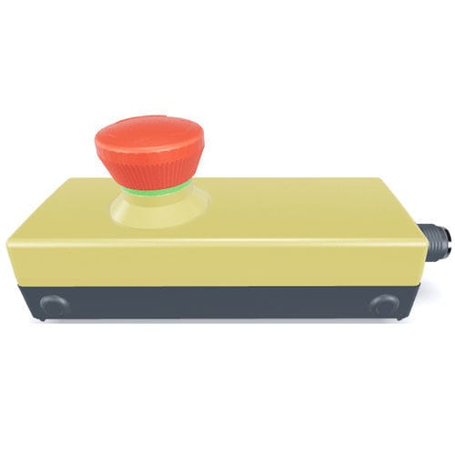 Single-button pendant station - MBM124_FRVKOO - Georg Schlegel GmbH & Co. KG - IP65 / plastic / emergency stop