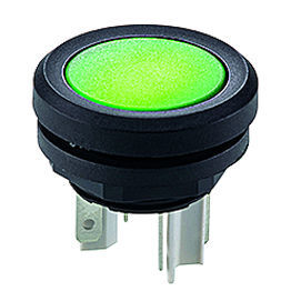 IP65 push-button switch - mYnitron® YTLG - Georg Schlegel GmbH & Co. KG - IP67 / 1 NO / illuminated