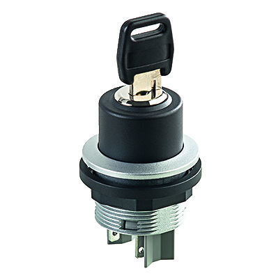 Key lock switch - SHORTRON® SSSA12II - Georg Schlegel GmbH & Co. KG - bipolar / IP65 / panel mount