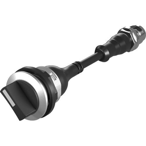 Selector push-button switch - SHORTRON®-M12 SWALI_M03 - Georg Schlegel GmbH & Co. KG - IP65 / 1 NO / illuminated