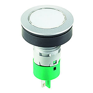 IP65 push-button switch - RONTRON-R-JUWEL RRJTI - Georg Schlegel GmbH & Co. KG - 1 NO / DC / AC