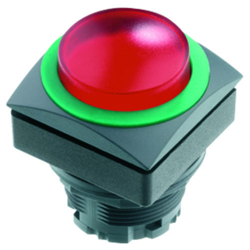 Panel-mount pilot light - QUARTEX®-R-JUWEL QRJN - Georg Schlegel GmbH & Co. KG - IP65 / square