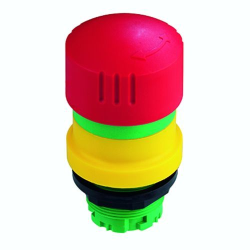 Emergency stop push-button switch - QUARTEX®-R QRUV  - Georg Schlegel GmbH & Co. KG - mushroom / IP65 / IP67