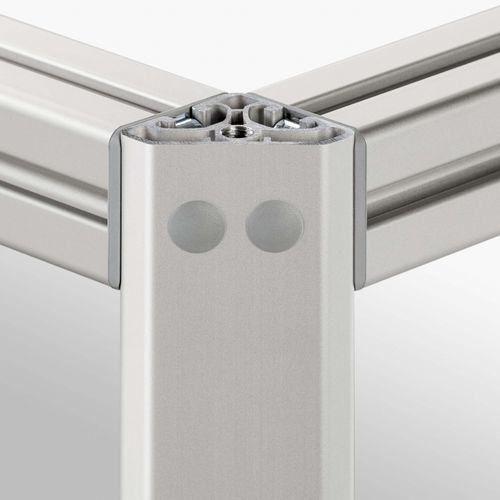 Anodized aluminum profile - 7.0.000.12 - item industrial applications - 45° / industrial