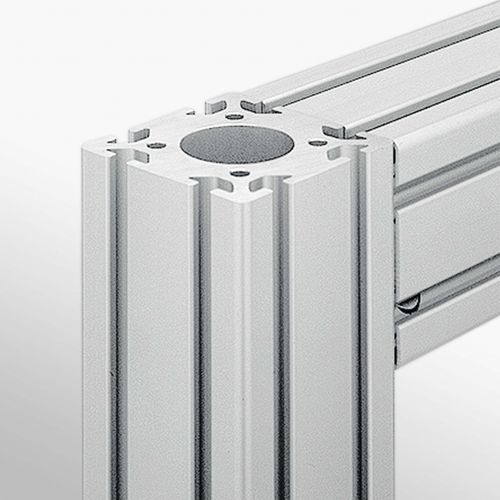 Anodized aluminum profile - 0.0.408.28 - item industrial applications - 45° / mounting
