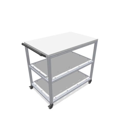 Assembly cart - MB - item industrial applications - aluminum / profile ...