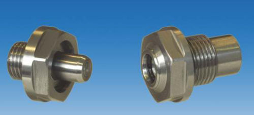 Quick coupling - 57 - WALTHER-PRÄZISION - hydraulic / stainless steel / compact