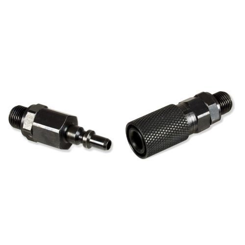 Quick coupling - 02-003 - WALTHER-PRÄZISION - hydraulic / nickel-plated / nickel steel