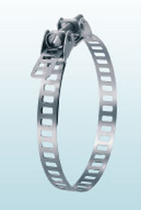 Stainless steel hose clamp - 174 - OETIKER - worm / perforated band