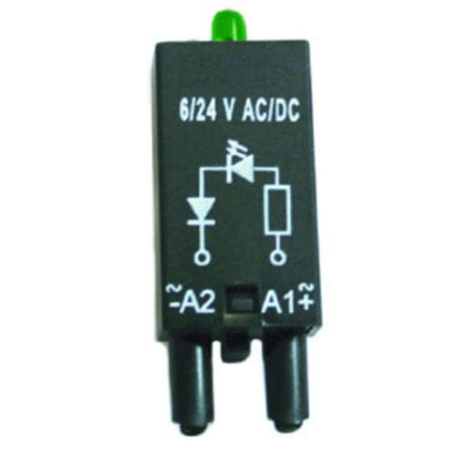 DC relay module - SRD-SGR2-M05 - ELESTA GmbH - DIN rail