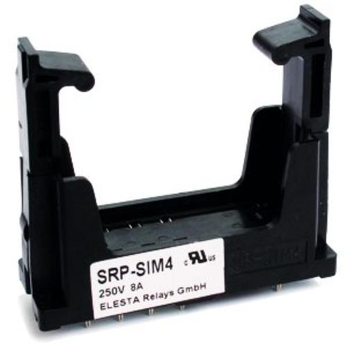 Electromechanical relay socket - SRP-SIM4 - ELESTA GmbH