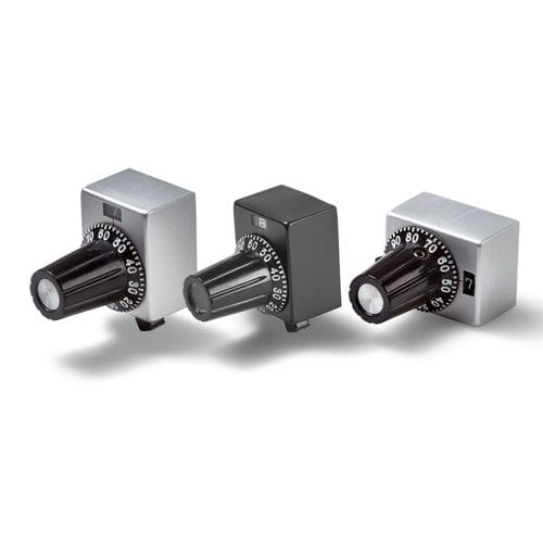 Knurled control knob - MF - MEGATRON Elektronik GmbH & Co. KG - mechanical with position indicator