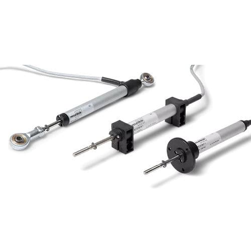 Linear displacement sensor - RC13 - MEGATRON Elektronik GmbH & Co. KG - conductive plastic potentiometer / analog / metal