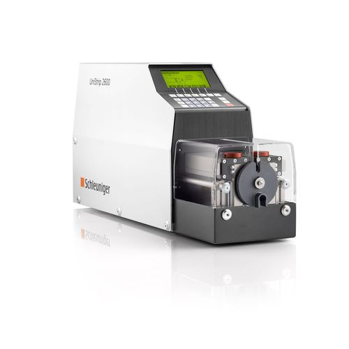 Electrical wire stripping machine - UniStrip 2600 - Schleuniger - blade / electric / programmable