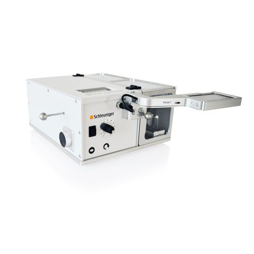 Sample analysis system - SawPolish Unit - Schleuniger - motion / automatic
