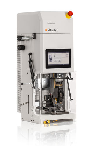 Cable crimping machine - UniCrimp 208 - Schleuniger - for wires / automatic / pneumatic