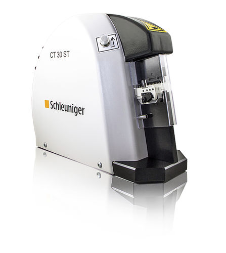 Wire end ferrules crimping machine - CT 30 ST - Schleuniger - automatic / pneumatic